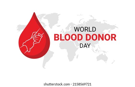 4,745 World blood donor day banner Images, Stock Photos & Vectors ...