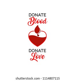 World Blood Donor Day. Vector Illustration of National Blood Donation. Donate Blood Save Life and Be a Hero