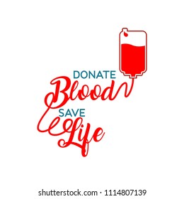 World Blood Donor Day. Vector Illustration of National Blood Donation. Donate Blood Save Life and Be a Hero