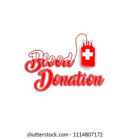 World Blood Donor Day. Vector Illustration of National Blood Donation. Donate Blood Save Life and Be a Hero
