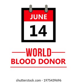 World blood donor day vector illustration design. Creative concept design for donation awareness banner, poster, flyers and backgrounds. 
