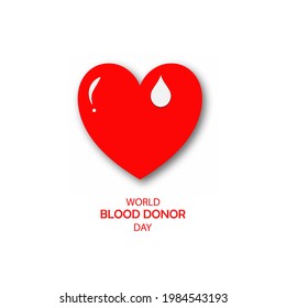World Blood Donor day ,Vector Illustration.