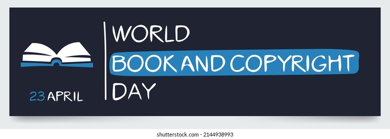 World Book and Copyright Day, held on 23 April.