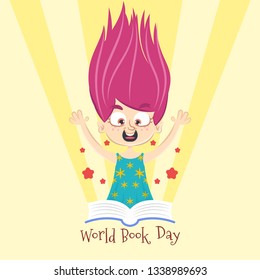 World book day background	