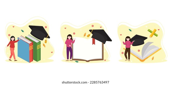 World Book Day Bundle Flat Design