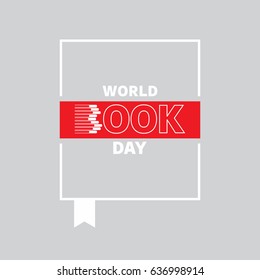 World Book Day creative typography and a sketched book Poster Or Banner Background.
