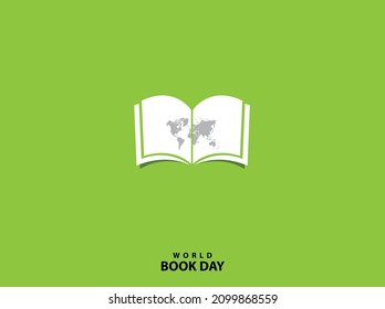 World book day. educational concept. vector illustrations