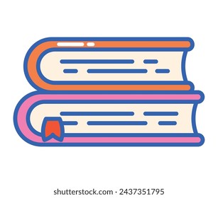 world book day educational illustration vector