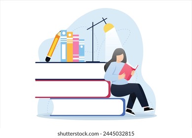 World Book Day Flat Design