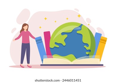 World Book Day Flat Design