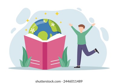 World Book Day Flat Design