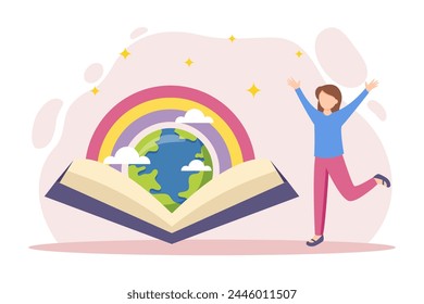 World Book Day Flat Design