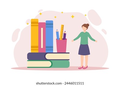 World Book Day Flat Design
