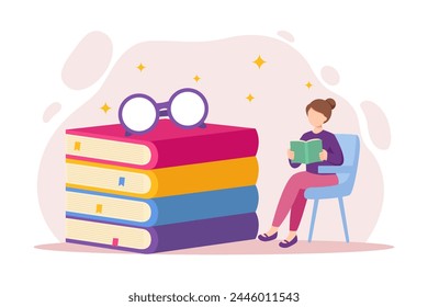 World Book Day Flat Design