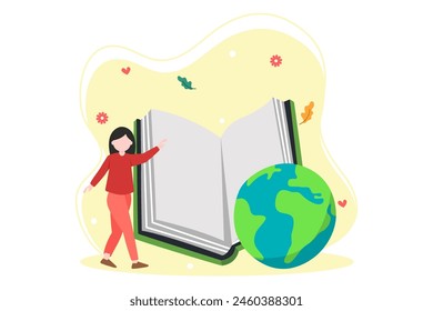 World Book Day Flat Design