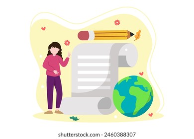 World Book Day Flat Design