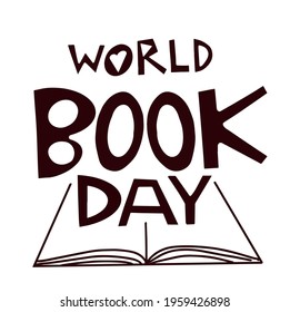 World Book day. Illustration vector graphic for World Book And Copyright Day on April, 23rd. Good for sticker, emblem, badge, stamp, etc.