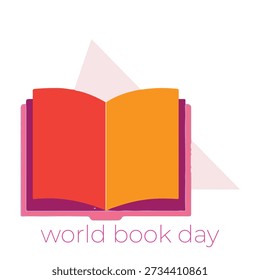 World Book Day illustration vector background. Vector eps 10
