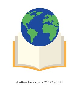 día mundial del libro diseño aislado