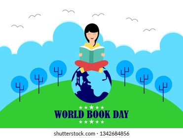 World Book Day Logo Vector Stock Vector (Royalty Free) 1342684856 ...