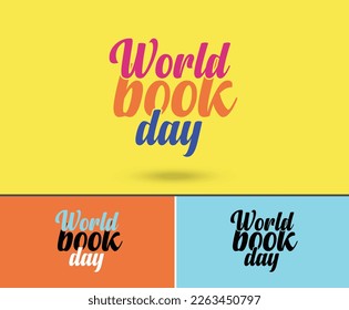 World Book Day. mnemonic design lettering