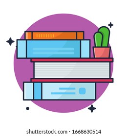 World Book Day with Plant Illustration