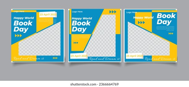 world book day social media post