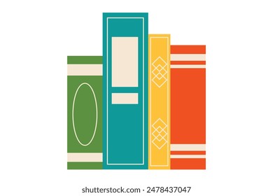 Día Mundial del Libro Diseño de pegatinas