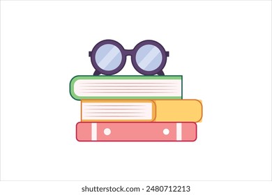 Día Mundial del Libro Diseño de pegatinas