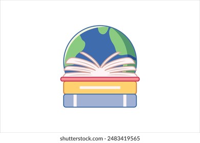 World Book Day Sticker Design