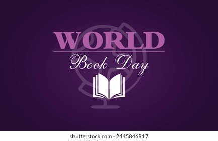 world book day unique text design