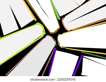 World book day, vector illustration