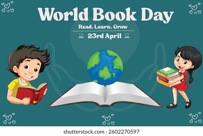 "World Book Day vector illustration"