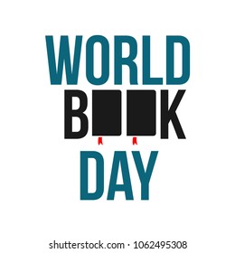 World Book Day Vector Template Design Illustration