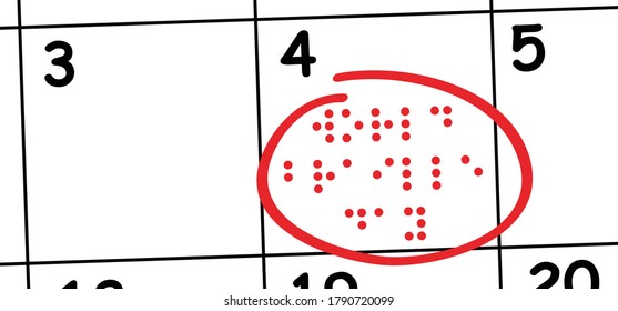 World braille day 4th january 4. Blindness language, letter Visual braille code or alphabet text. Vector blind message sign. braille books. Dots, reading touchinghand finger. Louis Braille.
