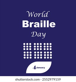 El Día Mundial del Braille tiene como objetivo crear conciencia sobre la importancia de la alfabetización en Braille y promover su uso en todo el mundo.