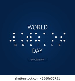 World Braille Day, observed on January 4th, honors the invention of braille and raises awareness about its importance in empowering visually impaired individuals to access education