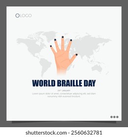 World Braille Day, observed on January 4th, honors the invention of braille and raises awareness about its importance in empowering visually impaired individuals to access education