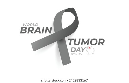 World Brain Tumor day. background, banner, card, poster, template. Vector illustration.