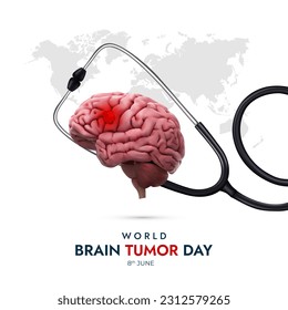 World Brain Tumor Day Design for Spread Awareness and Educate People About Brain Tumors