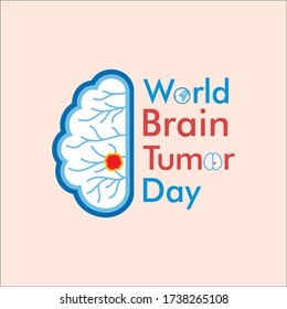 World Brain Tumor Day Vector Illustration. use for greeting card, poster and banner.