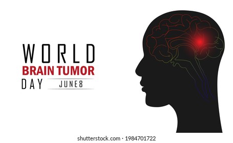 World Brain Tumor Day Vector Illustration.