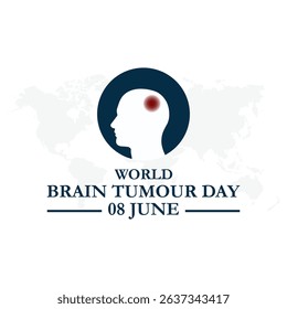 World Brain Tumor Day Vector Illustration. Suitable for greeting card, poster and banner. World Brain Tumor Day Vector Illustration. use for greeting card, poster and banner.