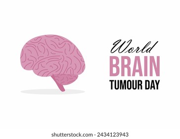 World brain tumour day poster design