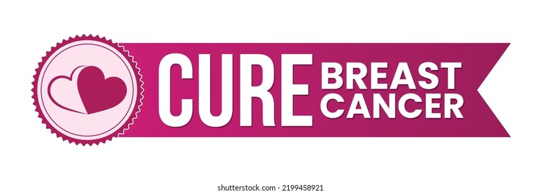 World Breast Cancer Awareness Month in October. Breast Cancer Day. Breast Cancer Disease Awareness And Prevention Design. Vector Illustration