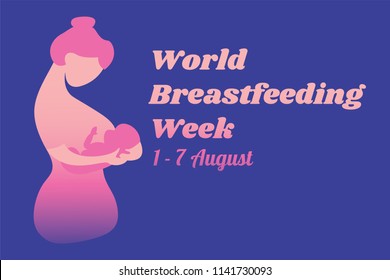 258 World breastfeeding week logo Images, Stock Photos & Vectors ...