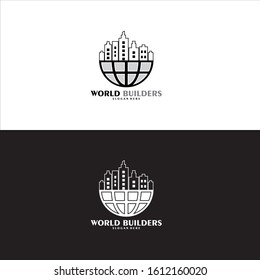 World Builder Logo in Vector