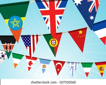 World Bunting Flags