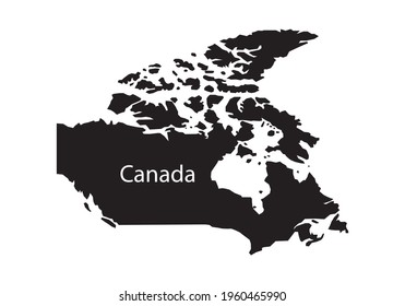 World Canada Map Illustration Vector Picture Stock Vector (Royalty Free ...