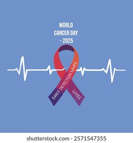 World Cancer Day 2025 Awareness T-Shirt Design